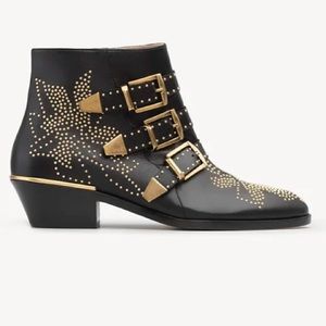 CHLOE Susanna short boots never worn size 38
